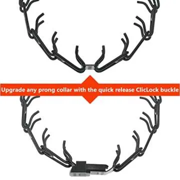 Herm Sprenger ClicLock Buckle for Dog Training Collars Made in Germany