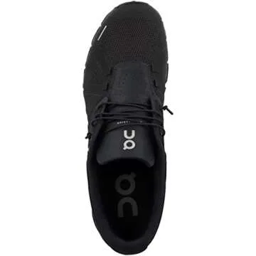 On Men's Cloud 5 Sneakers, All Black, 10 Medium US