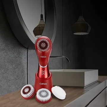 Facial Cleansing Brush - Waterproof, Rechargeable & Versatile