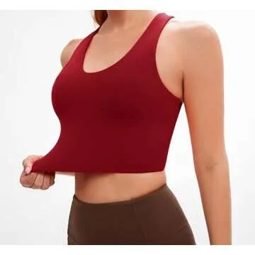JOYSPELS Comfortable Sports Bra for Medium Support