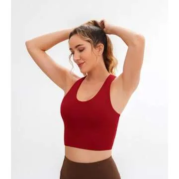 JOYSPELS Comfortable Sports Bra for Medium Support