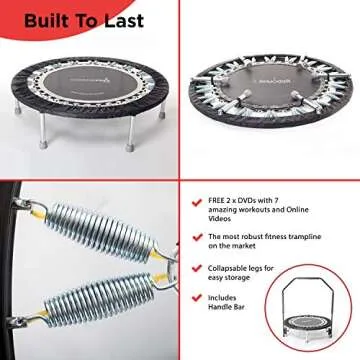 Maximus Pro Indoor Rebounder Trampoline for Adults Exercise