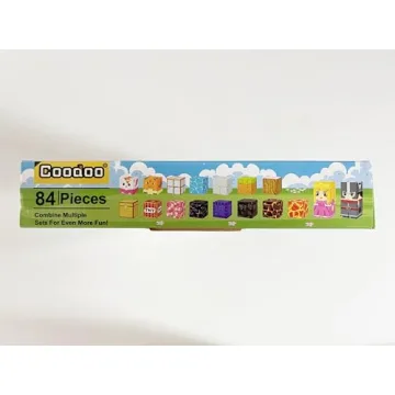 Magnetic Blocks STEM Sensory Toys for Kids 84PCS