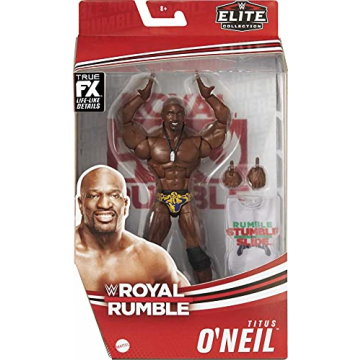 WWE Titus O’Neil Royal Rumble Elite 6-in Action Figure