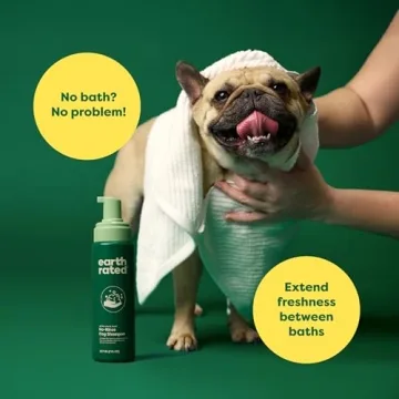 Earth Rated Waterless Dog Shampoo for Easy Grooming