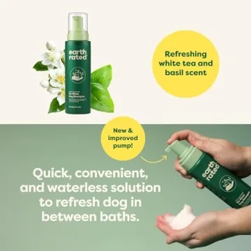 Earth Rated Waterless Dog Shampoo for Easy Grooming