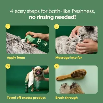 Earth Rated Waterless Dog Shampoo for Easy Grooming
