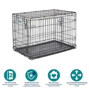 MidWest iCrate Dog Crate with Enhanced Security Features