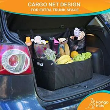 KangoKids Trunk Organizer - Keep Your Car Organized Easily