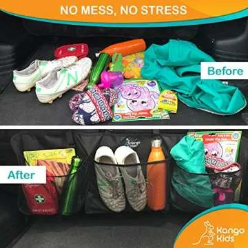 KangoKids Trunk Organizer - Keep Your Car Organized Easily
