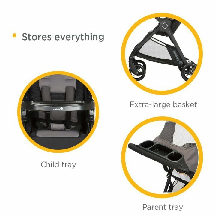 Safety 1st Smooth Ride Travel System: Stroller & Car Seat