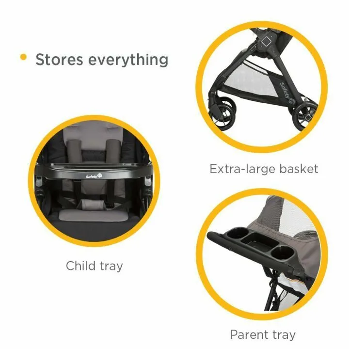 Safety 1st Smooth Ride Travel System: Stroller & Car Seat