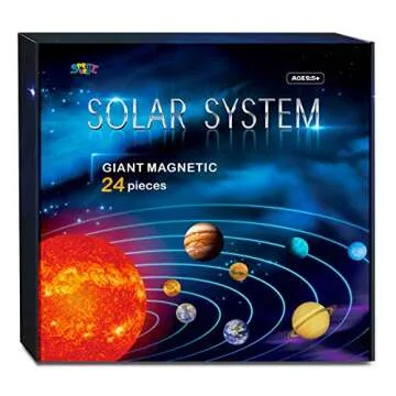 Giant Magnetic Solar System with 12 Briefing Magnets