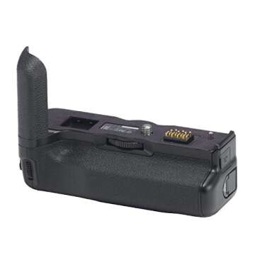 Fujifilm VG-XT3 Vertical Battery Grip for Extended Shooting Sessions and Comfort