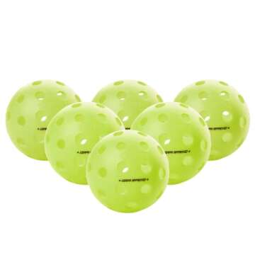 Onix Pickleball Fuse G2 Outdoor Balls - Greater Balance and Durability Easy to Control Authentic Bou...