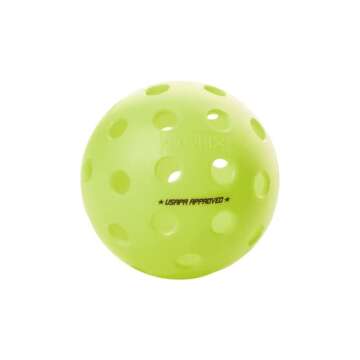 Onix Fuse G2 Outdoor Pickleballs with Exceptional Balance and Durability