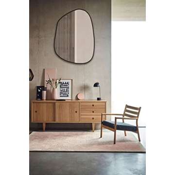 LVNGD Asymmetrical Irregular Wall Mirror for Home Decor