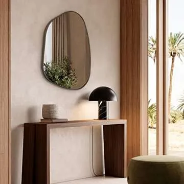 LVNGD Asymmetrical Irregular Wall Mirror for Home Decor