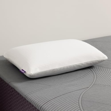 Purple Harmony Pillow Standard Medium for Luxurious Comfort