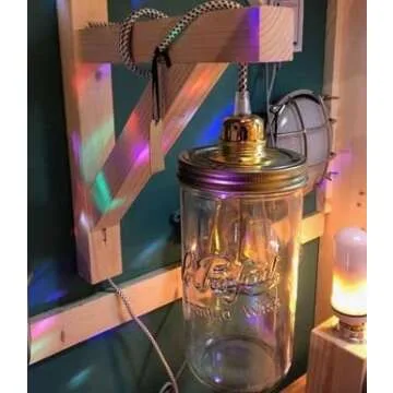 Le Parfait Familia Wiss Terrine Wide Mouth French Glass Jar w/Airtight 2-Piece System Gold Lid | Ideal for Canning, Food Storage, Meal Prep, Cake Jar & DIY Crafts | 48oz Quart/Half (Pack of 3) 1.5L