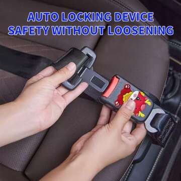 NLW Cushion Bump Strap-2025 New Seat Adjuster for Mother-Prevent The Abdomen from Stress（Black）