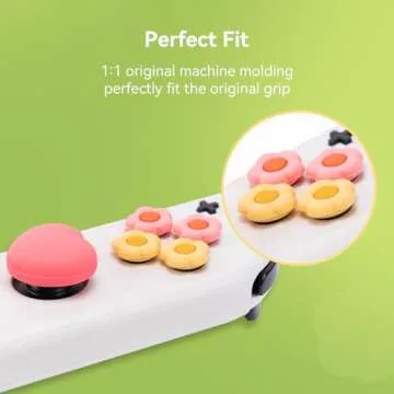 GeekShare D-Pad Button Caps Set for Nintendo Switch Joy Con
