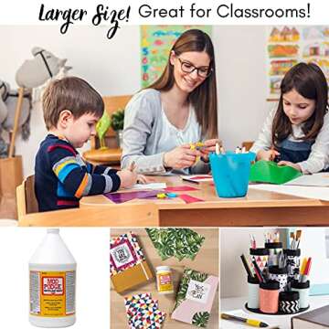 All-in-One Mod Podge CS11304 Sealer and Glue, 128 oz