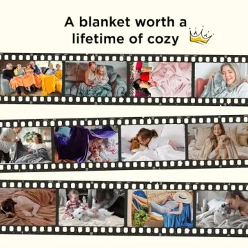 Luxurious Bedsure Fleece King Size Blanket in Grey