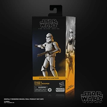 STAR WARS The Black Series Phase II Clone Trooper Action Figure