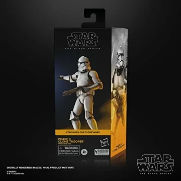 STAR WARS The Black Series Phase II Clone Trooper Action Figure