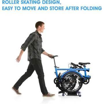 Folding 7 Speed Tandem Bike for Adults and Kids