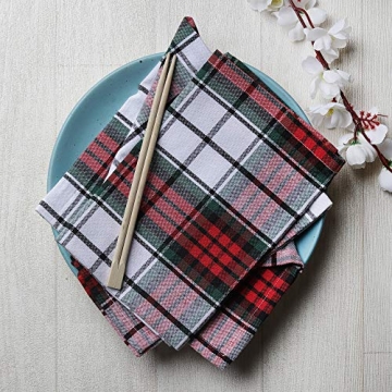 DG Collections Dinner Napkins - 100% Cotton Set of 12