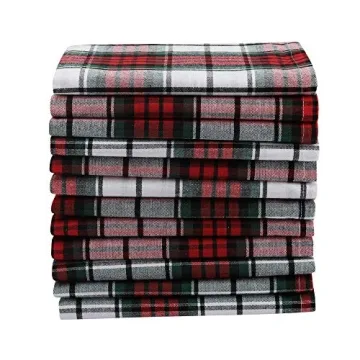 DG Collections Dinner Napkins - 100% Cotton Set of 12