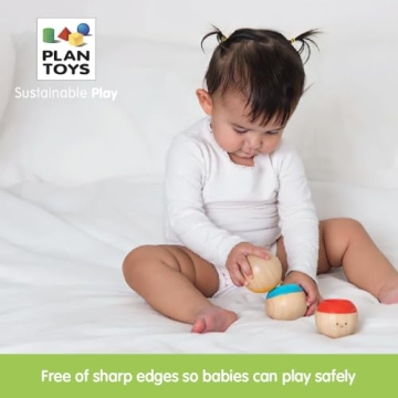 PlanToys Sensory Tumbling - Eco-Friendly Baby Development Toys