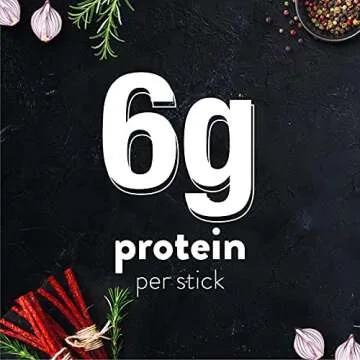 Tasty BIGOES Chorizo Jerky Sticks - Low Carb Keto Snack