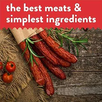 Tasty BIGOES Chorizo Jerky Sticks - Low Carb Keto Snack