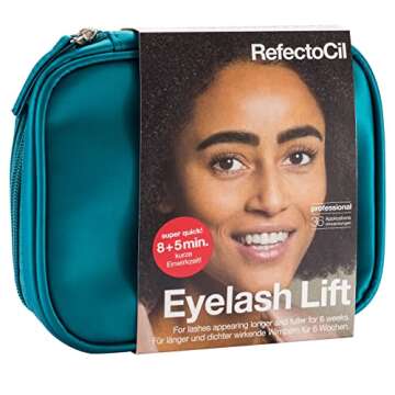 Experience Irresistibly Lifted Lashes with RefectoCil Eyelash Lift Kit - 36 Uses