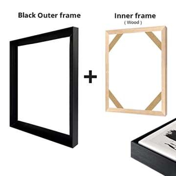 Printed on Canvas Abstract Still Life Painting Zen Stone Feng Shui Posters Prints Wall Art for Living Room Decor Pictures 80x133cm/32x52inch With Black Framed Ready to Hang