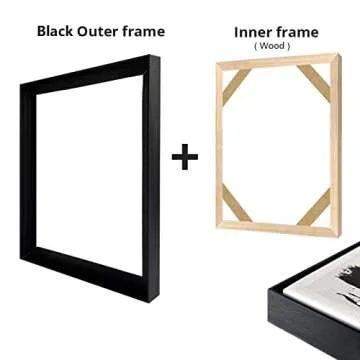 Printed on Canvas Abstract Still Life Painting Zen Stone Feng Shui Posters Prints Wall Art for Living Room Decor Pictures 80x133cm/32x52inch With Black Framed Ready to Hang