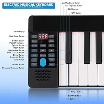 Pyle Portable 88 Key Digital Piano for All Musicians