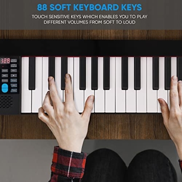 Pyle Portable 88 Key Digital Piano for All Musicians