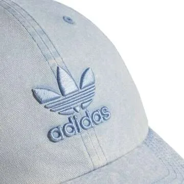 Adidas Originals Women's Relaxed Overdye Hat Tactile Blue