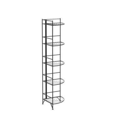 Convenience Concepts Xtra 5-Tier Corner Folding Shelves