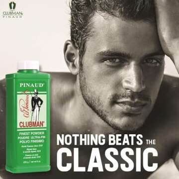 Pinaud Clubman Powder 9 oz (Pack of 2) - Shine Control & Fragrance