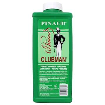 Pinaud Clubman Powder 9 oz (Pack of 2) - Shine Control & Fragrance