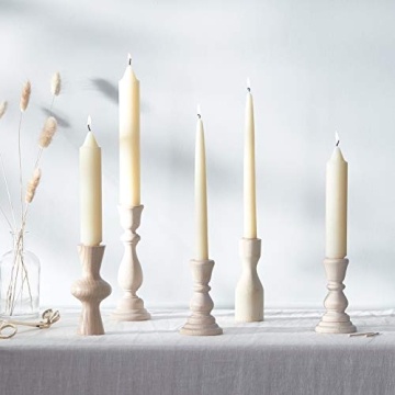 Root Timberline Collenette Dinner Candles Set of 4 7 Inch
