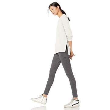 Goodthreads Women's Modal Fleece High-Low Sweatshirt