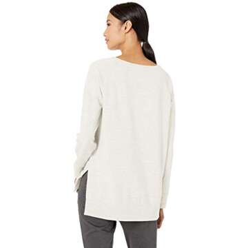 Goodthreads Women's Modal Fleece High-Low Sweatshirt
