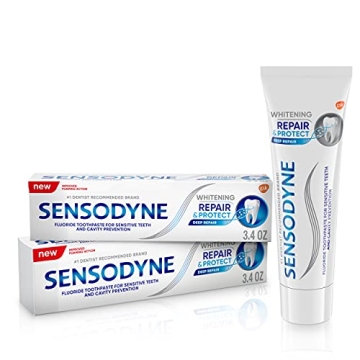 Sensodyne Repair and Protect Whitening Toothpaste - Perfect for Sensitive Teeth