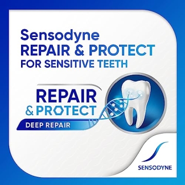 Sensodyne Toothpaste for Sensitive Teeth & Whitening in 2 Pack